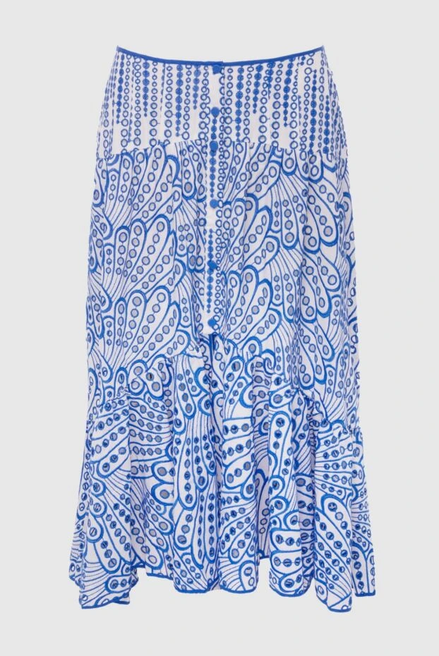 Charo Ruiz женские юбка из хлопка и полиэстера синяя женская купить с ценами и фото 166783 - фото 1