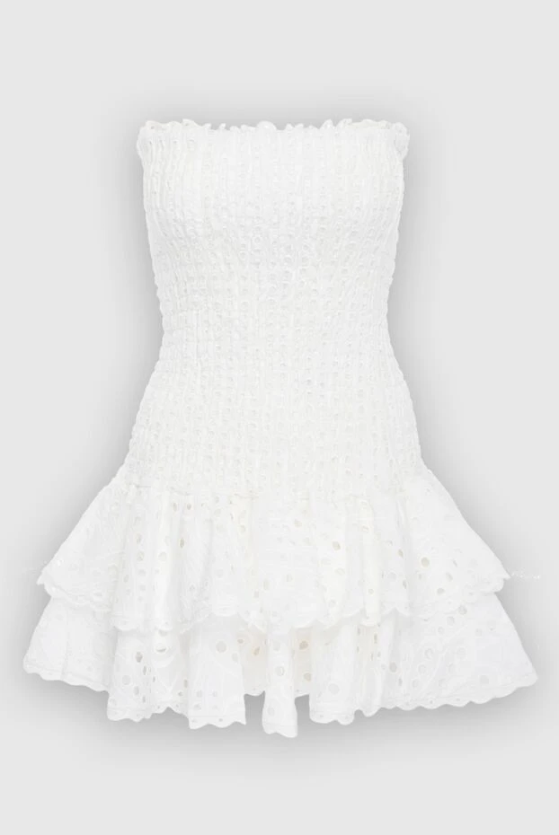 Charo Ruiz woman white cotton and polyester dress for women buy with prices and photos 166788 - photo 1