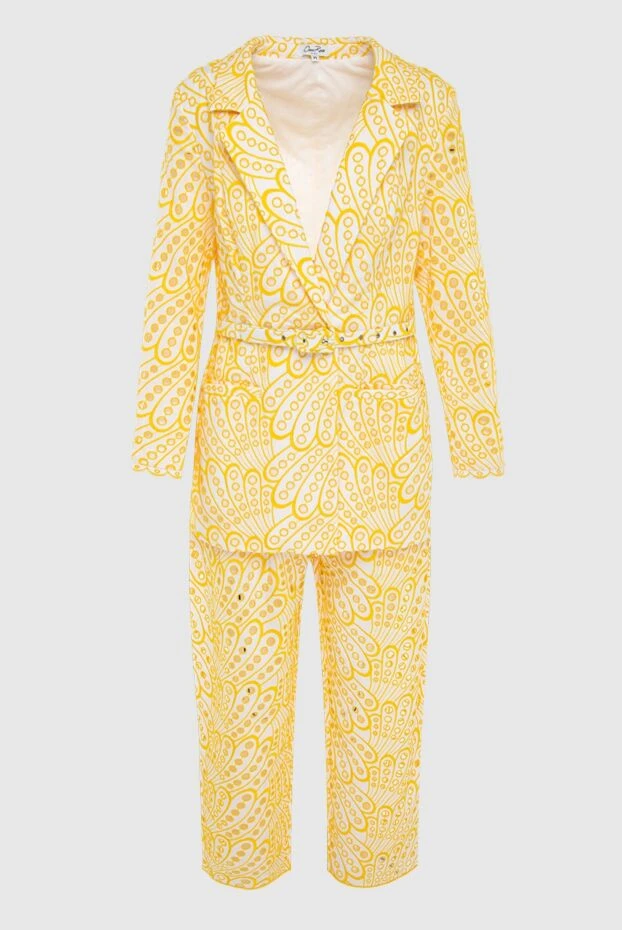 Charo Ruiz pantsuit made of cotton and polyester yellow for women 166793 - photo 1