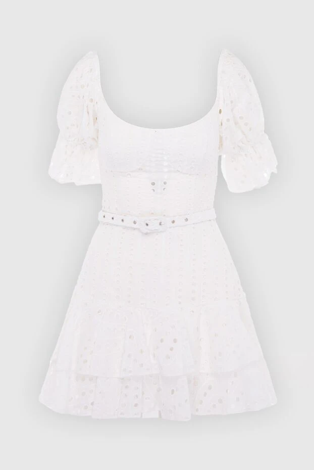 Charo Ruiz woman white cotton and polyester dress for women buy with prices and photos 166796 - photo 1