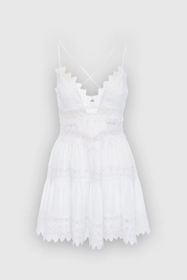 Charo Ruiz white cotton and polyester dress for women 166808 - photo 1