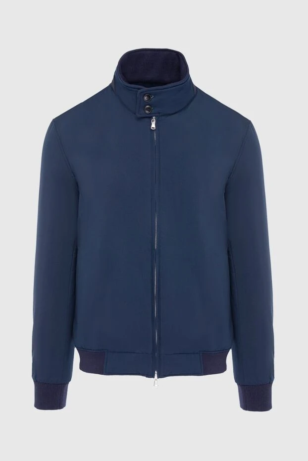 Cesare di Napoli мужские куртка из полиэстера синяя мужская купить с ценами и фото 166822 - фото 1