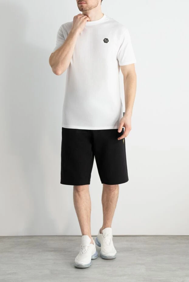 Philipp Plein чоловічі футболка з бавовни біла чоловіча купити фото з цінами 166834 - фото 2