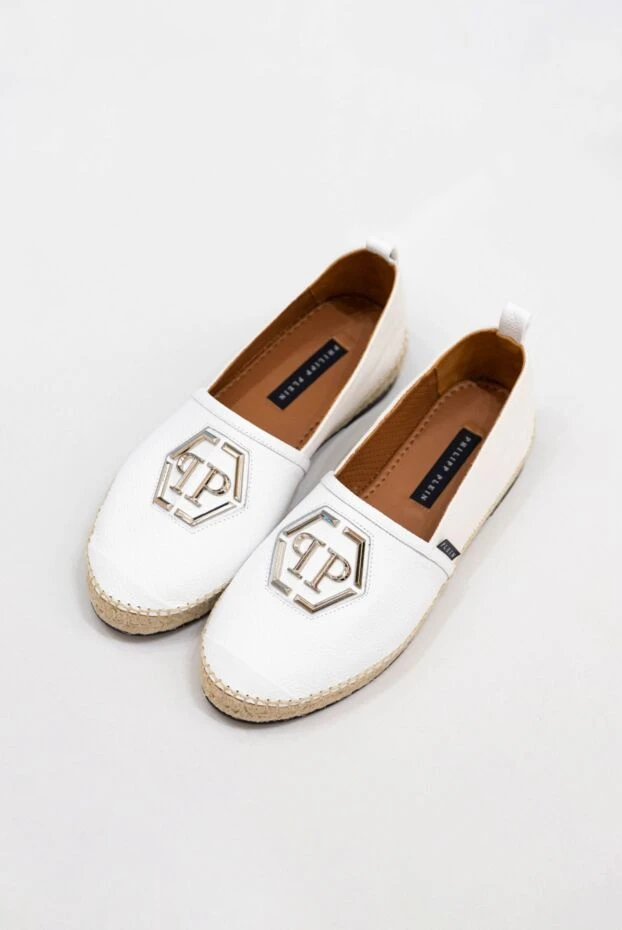 Philipp Plein white cotton and leather espadrilles for men 166845 - photo 2