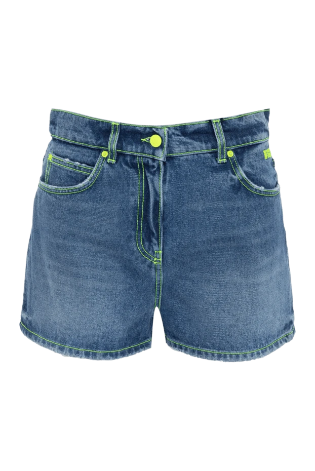 MSGM woman blue cotton shorts for women buy with prices and photos 166869 - photo 1