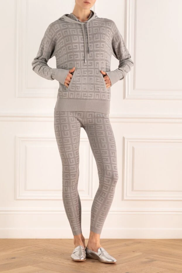 Givenchy женские костюм прогулочный серый женский купить с ценами и фото 166890 - фото 2