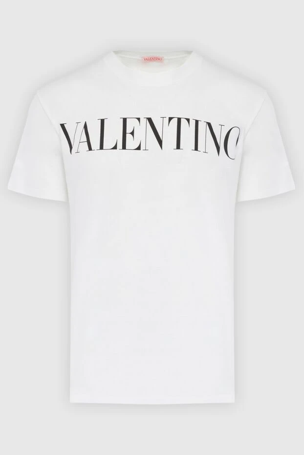 Valentino man white cotton t-shirt for men buy with prices and photos 166944 - photo 1