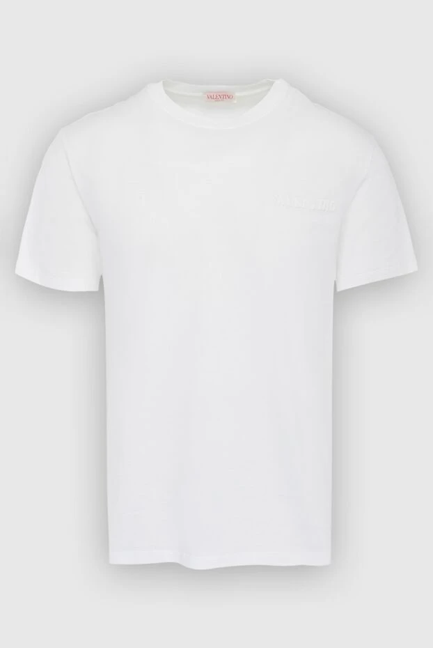 Valentino man white cotton t-shirt for men buy with prices and photos 166945 - photo 1