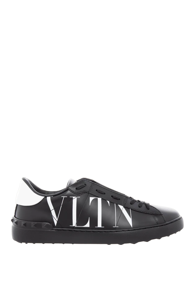 Valentino man black leather sneakers for men buy with prices and photos 166949 - photo 1