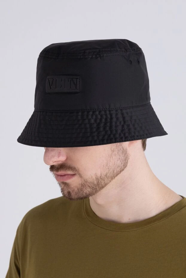 Valentino man bucket hat made of polyamide black for men buy with prices and photos 166951 - photo 2