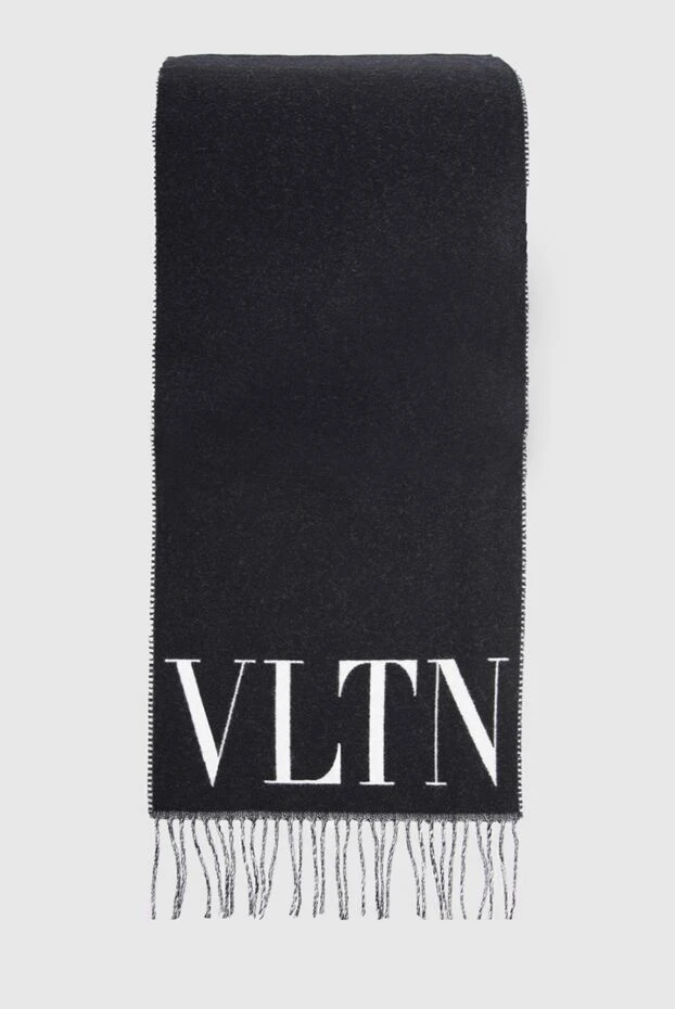 Valentino man black wool scarf for men buy with prices and photos 166956 - photo 1