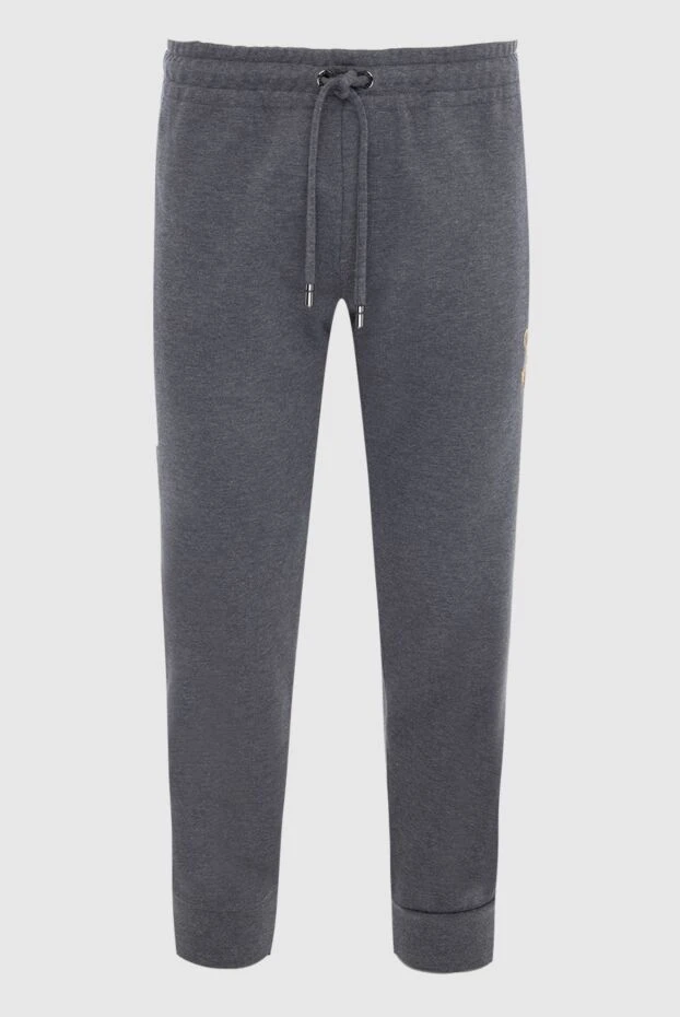 Dolce & Gabbana man men's sports trousers made of cotton and polyester, gray buy with prices and photos 166980 - photo 1