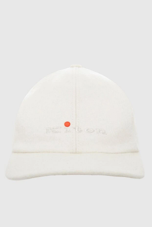 Kiton man white cashmere cap for men buy with prices and photos 167011 - photo 1