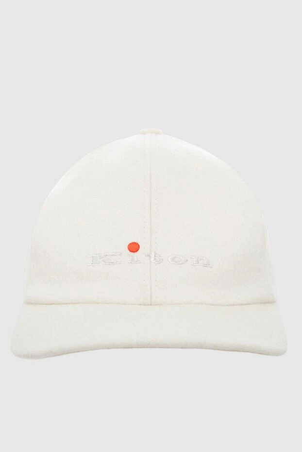 Kiton cashmere cap white for men 167011 - photo 1