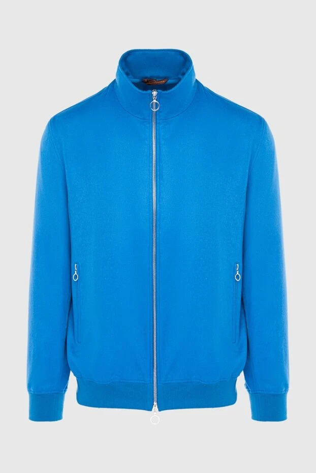Seraphin мужские куртка из кашемира голубая мужская купить с ценами и фото 167073 - фото 1