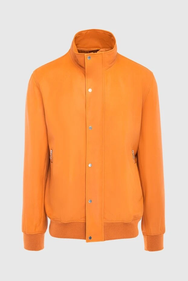 Seraphin man orange leather jacket for men buy with prices and photos 167074 - photo 1