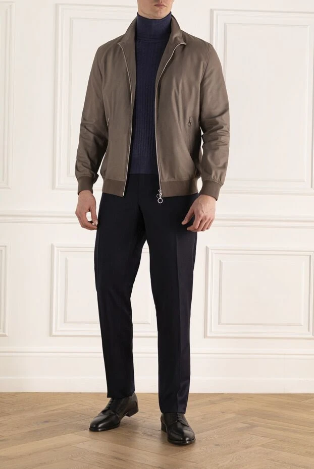 Seraphin man beige leather jacket for men buy with prices and photos 167075 - photo 2