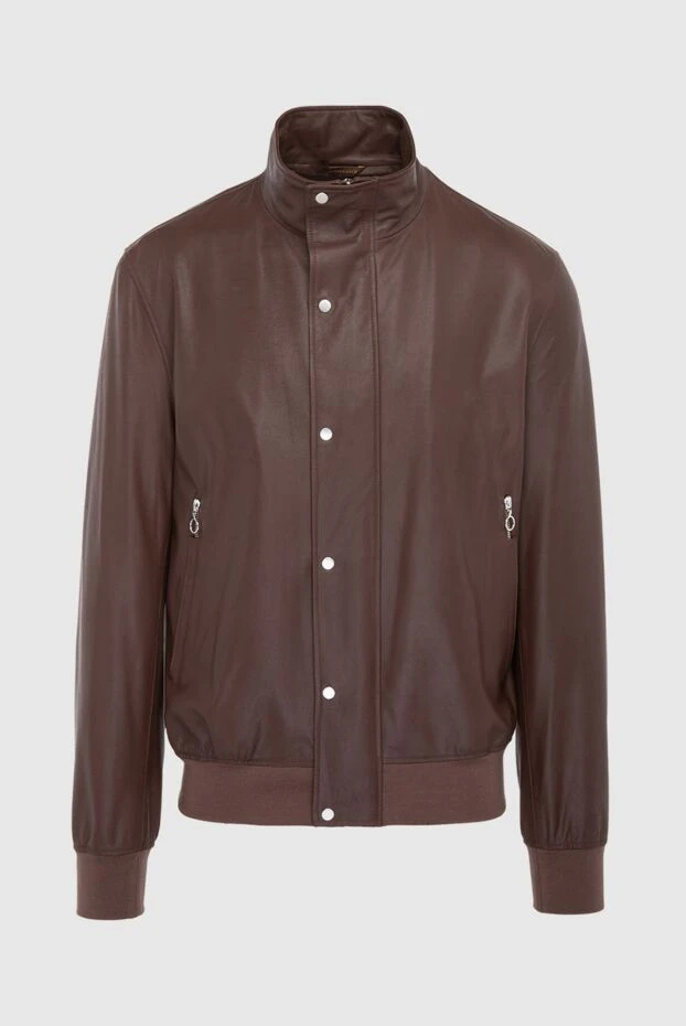 Seraphin мужские куртка кожаная коричневая мужская купить с ценами и фото 167079 - фото 1