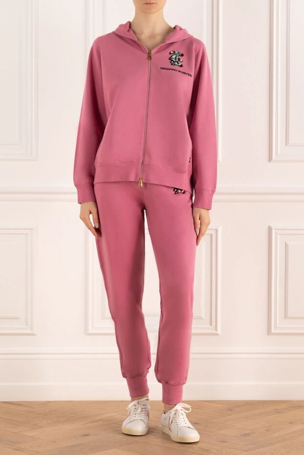 Ermanno Scervino woman women's pink cotton walking suit buy with prices and photos 167112 - photo 2
