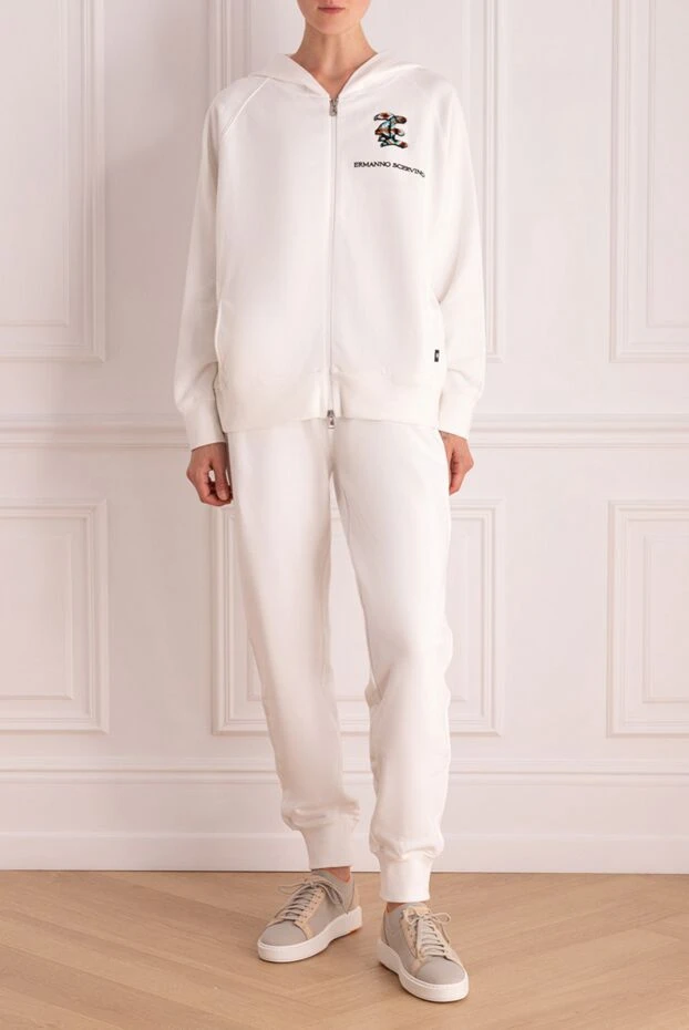 Ermanno Scervino woman white women's walking suit made of cotton buy with prices and photos 167113 - photo 2