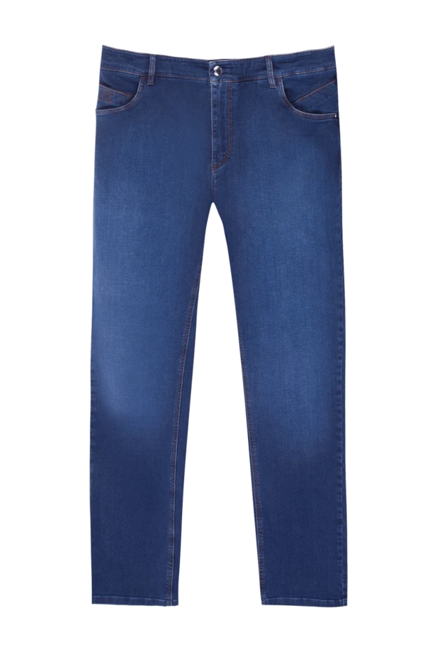 Zilli чоловічі джинси з бавовни сині чоловічі купити фото з цінами 167148 - фото 1