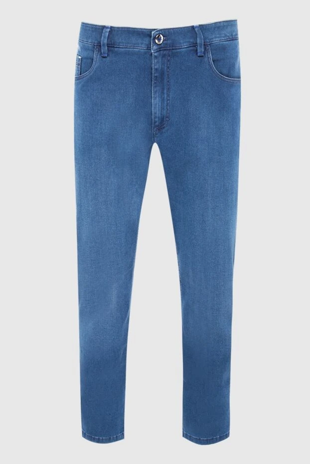 Zilli мужские джинсы из хлопка синие мужские купить с ценами и фото 167150 - фото 1