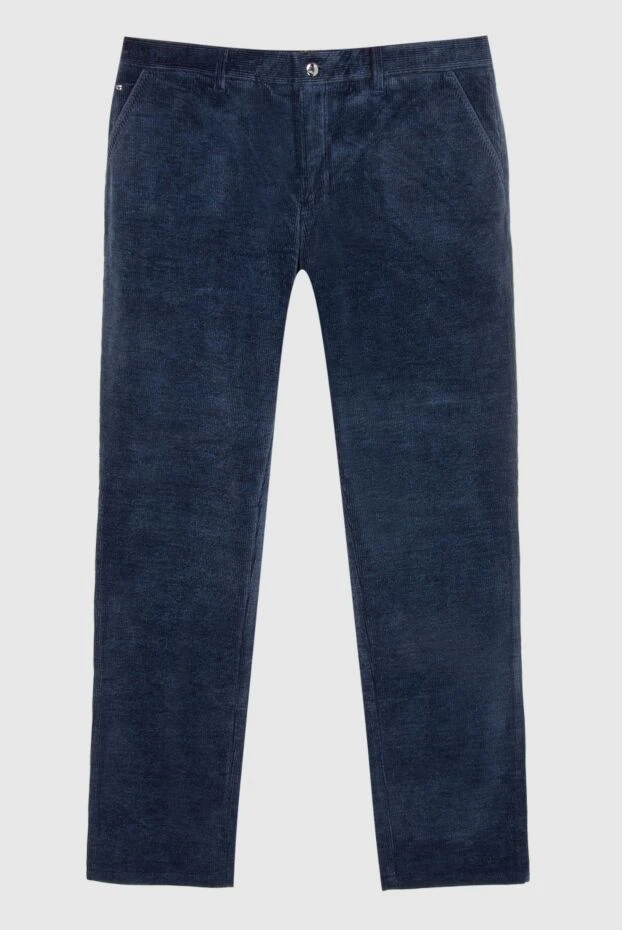 Zilli man blue corduroy jeans for men buy with prices and photos 167153 - photo 1