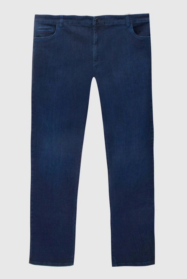 Zilli мужские джинсы из хлопка синие мужские купить с ценами и фото 167157 - фото 1