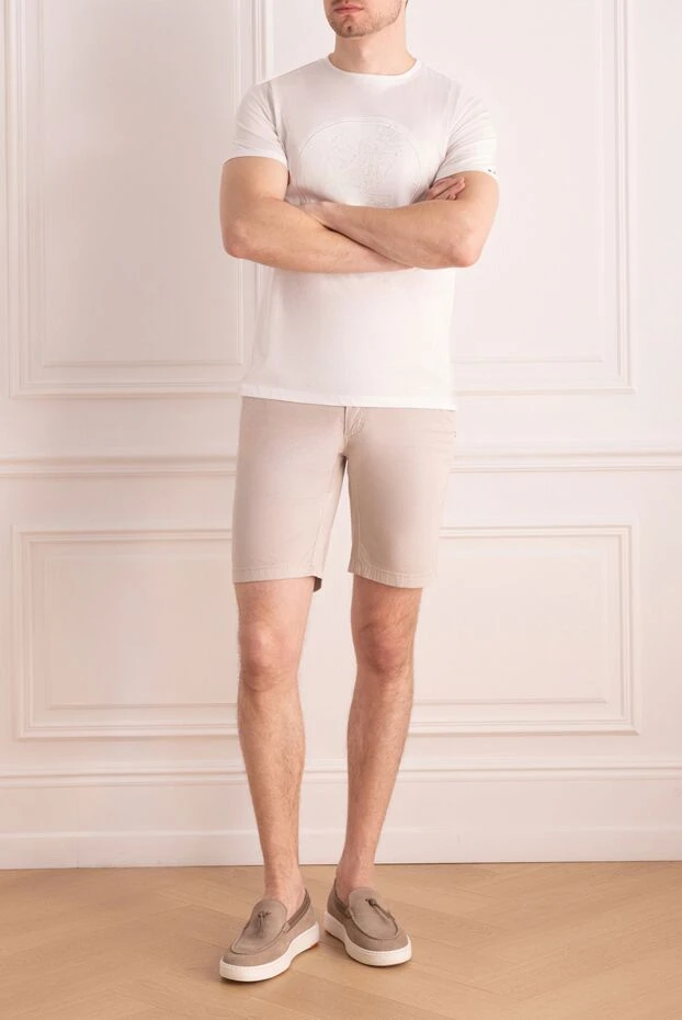 Zilli man beige cotton shorts for men buy with prices and photos 167164 - photo 2