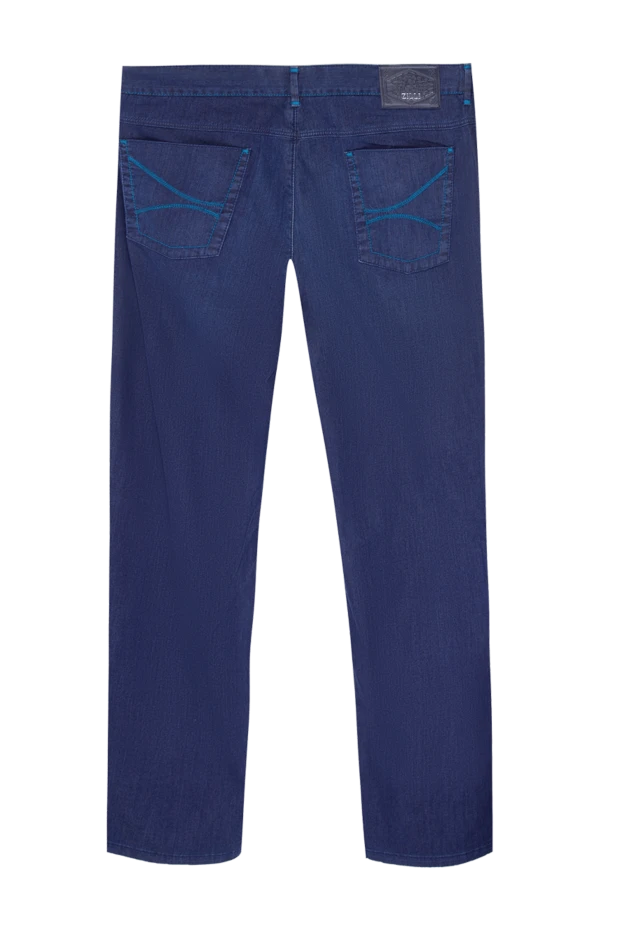 Zilli мужские джинсы из хлопка и полиамида синие мужские купить с ценами и фото 167168 - фото 2