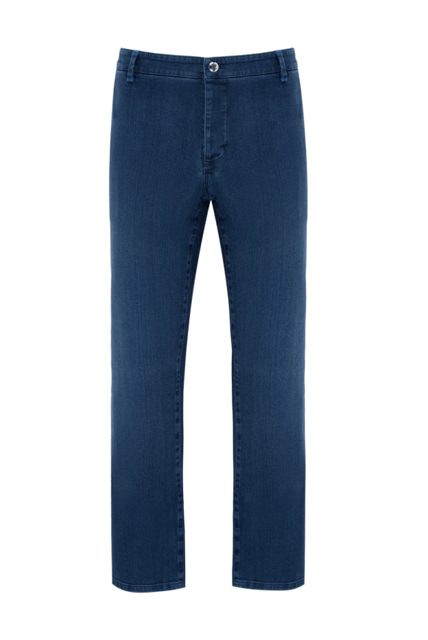 Zilli мужские джинсы из хлопка синие мужские купить с ценами и фото 167173 - фото 1
