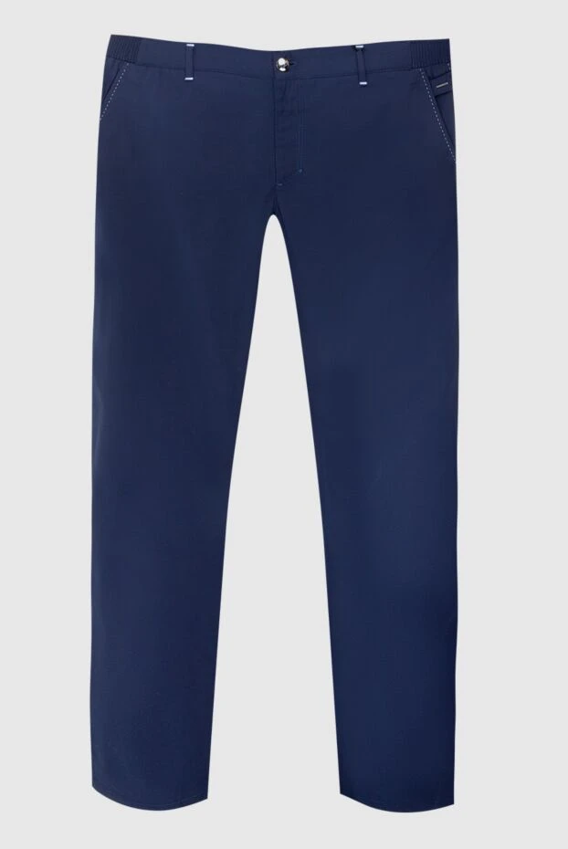 Zilli мужские джинсы из хлопка синие мужские купить с ценами и фото 167189 - фото 1