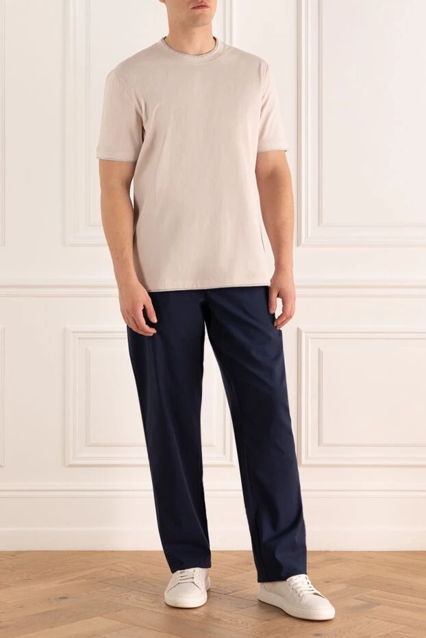 Zilli man blue cotton jeans for men buy with prices and photos 167189 - photo 2