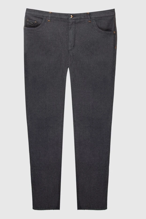 Zilli мужские джинсы из хлопка черные мужские купить с ценами и фото 167204 - фото 1