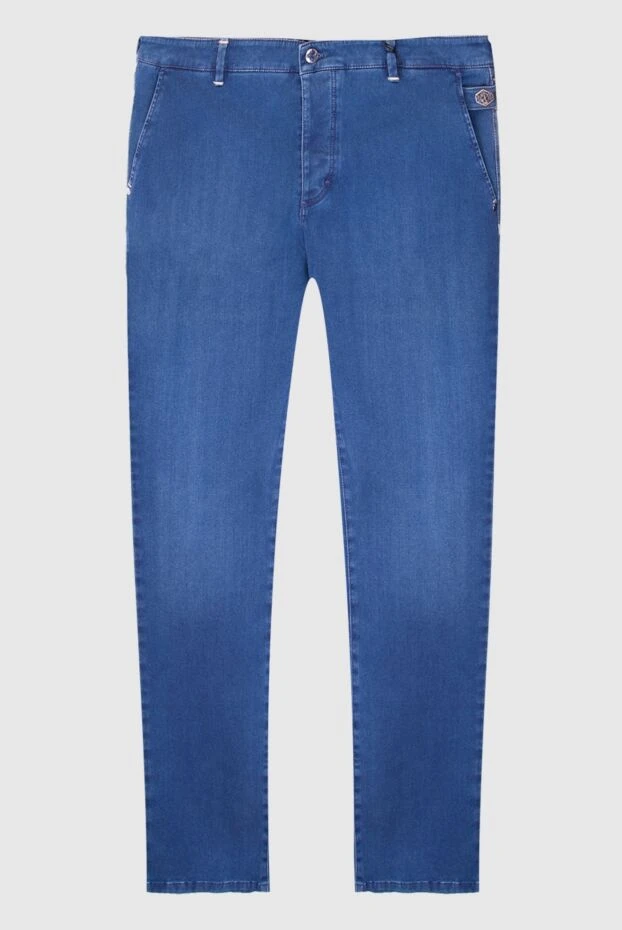 Zilli мужские джинсы из хлопка синие мужские купить с ценами и фото 167210 - фото 1