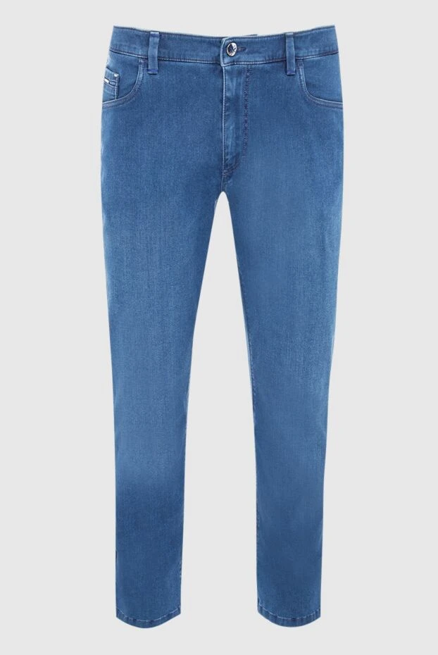 Zilli мужские джинсы из хлопка синие мужские купить с ценами и фото 167215 - фото 1