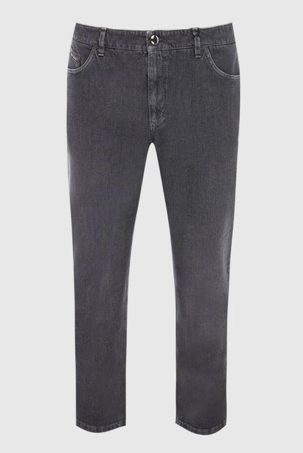 Zilli man gray cotton and elastane jeans for men buy with prices and photos 167220 - photo 1