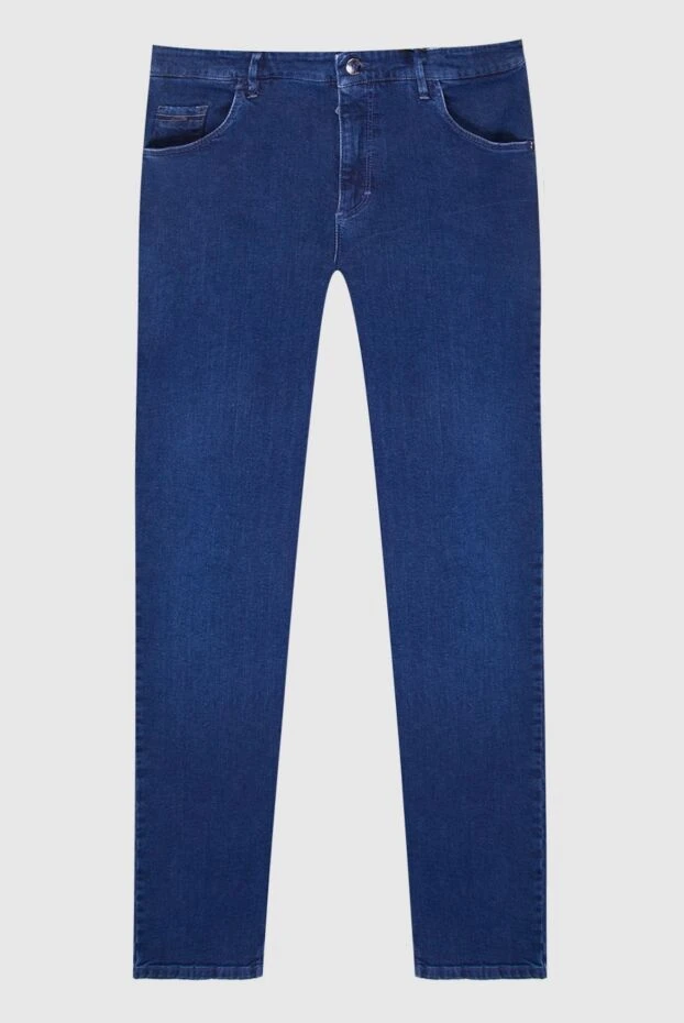Zilli мужские джинсы из хлопка синие мужские купить с ценами и фото 167221 - фото 1