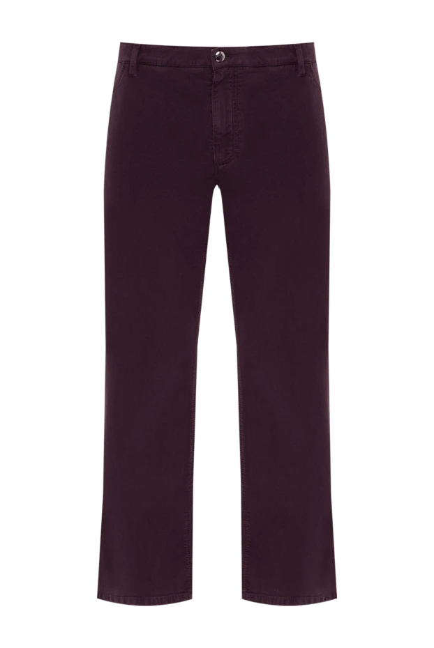 Zilli cotton and cashmere jeans purple for men 195746 - photo 1