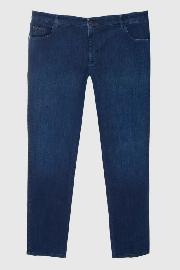 Zilli мужские джинсы из хлопка синие мужские купить с ценами и фото 167224 - фото 1