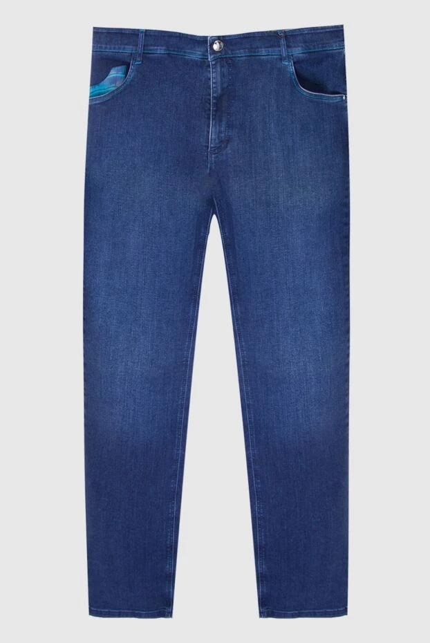 Zilli man blue cotton jeans for men buy with prices and photos 167231 - photo 1