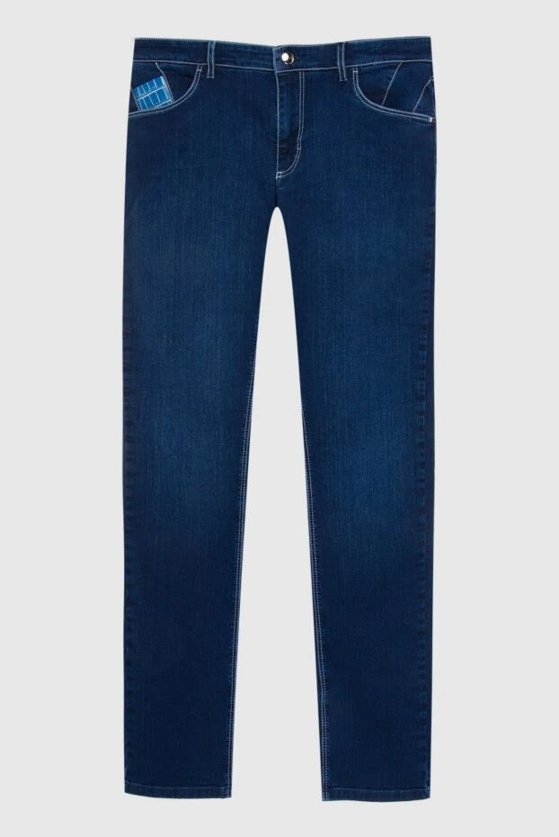 Zilli чоловічі джинси з бавовни сині чоловічі купити фото з цінами 167237 - фото 1