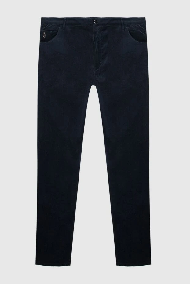 Zilli мужские джинсы из хлопка и кашемира черные мужские купить с ценами и фото 167238 - фото 1