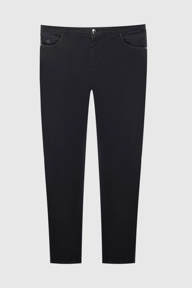Zilli мужские джинсы из хлопка и кашемира черные мужские купить с ценами и фото 167249 - фото 1