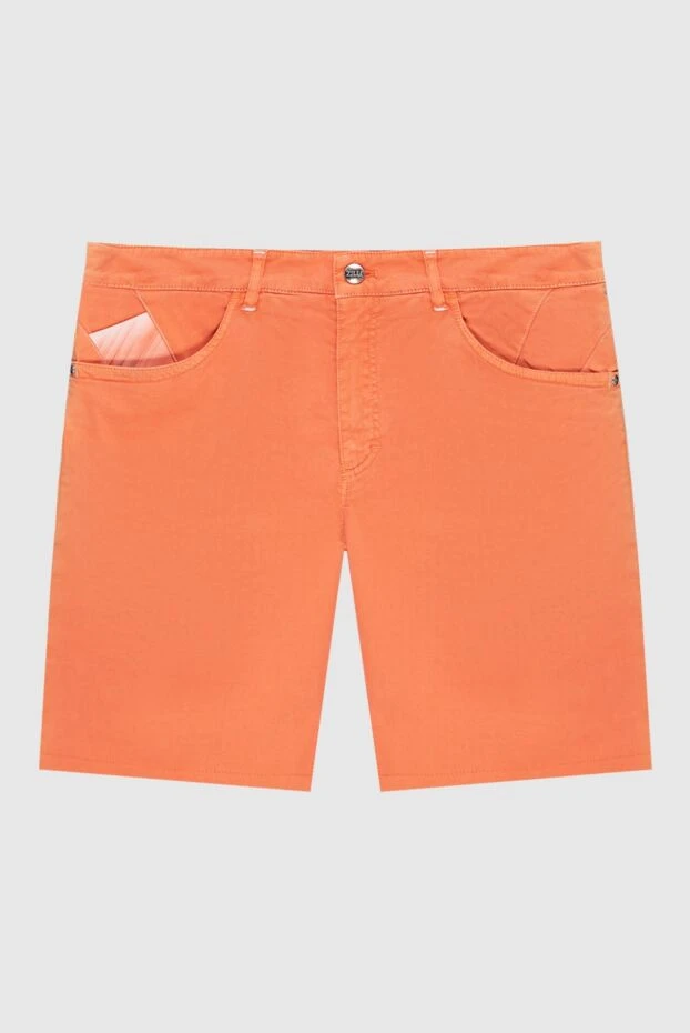 Zilli men's summer cotton shorts in bright orange 196919 - photo 1