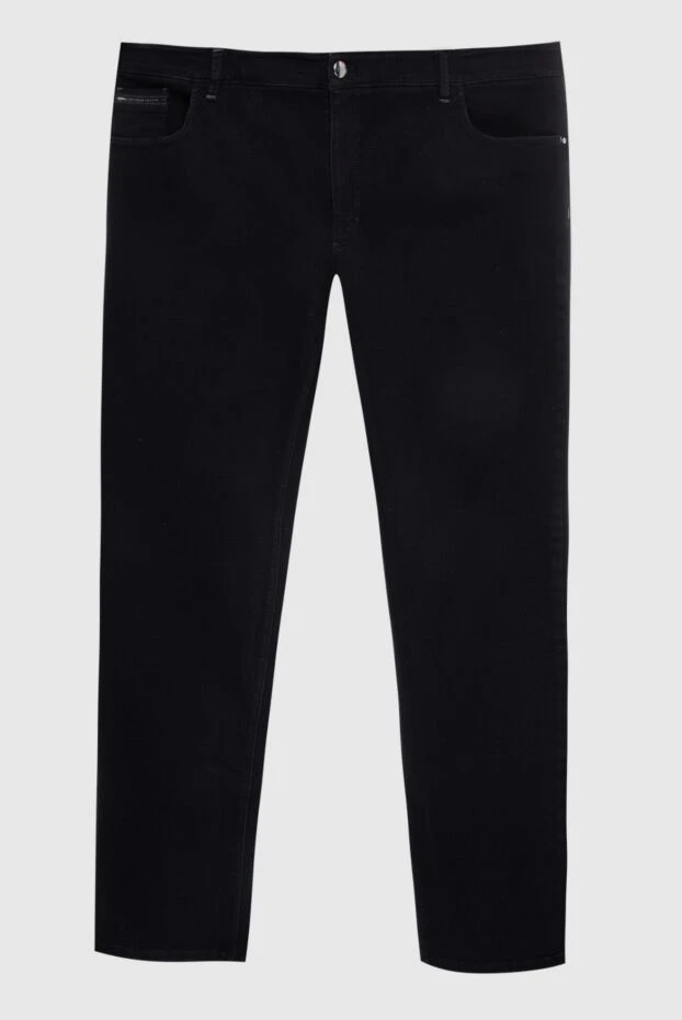 Zilli мужские джинсы из хлопка и полиэстера черные мужские купить с ценами и фото 167260 - фото 1