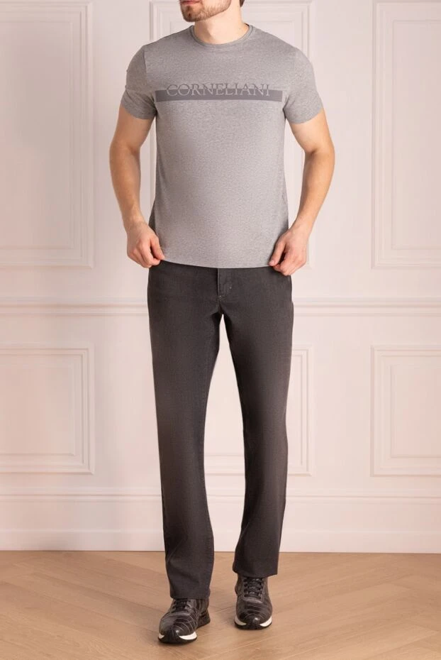 Zilli man gray cotton jeans for men buy with prices and photos 167265 - photo 2