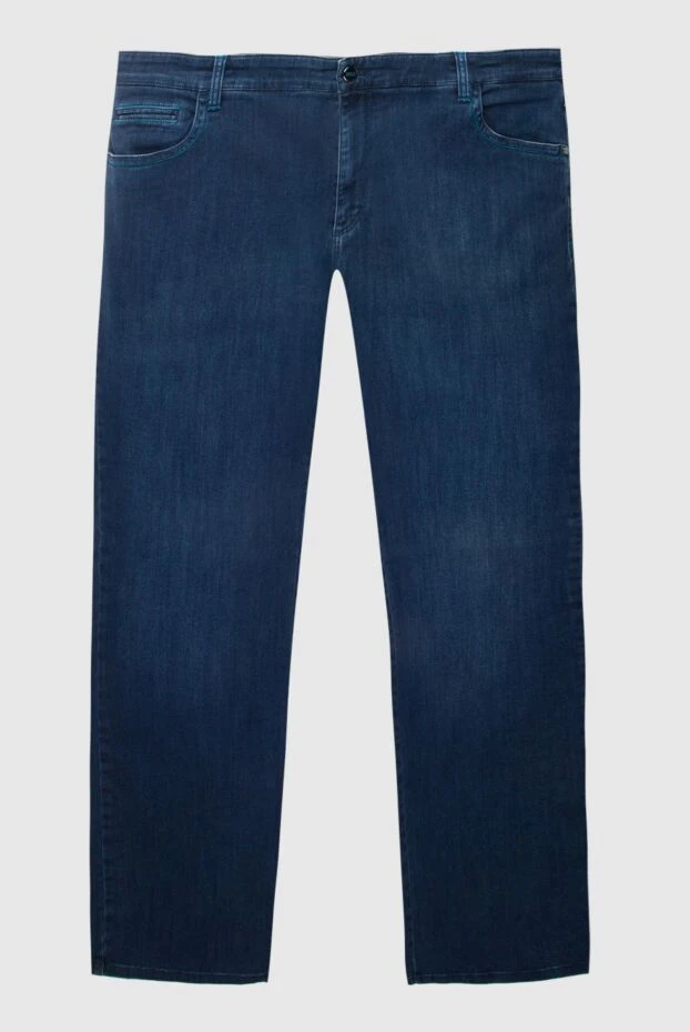 Zilli мужские джинсы из хлопка синие мужские купить с ценами и фото 167269 - фото 1
