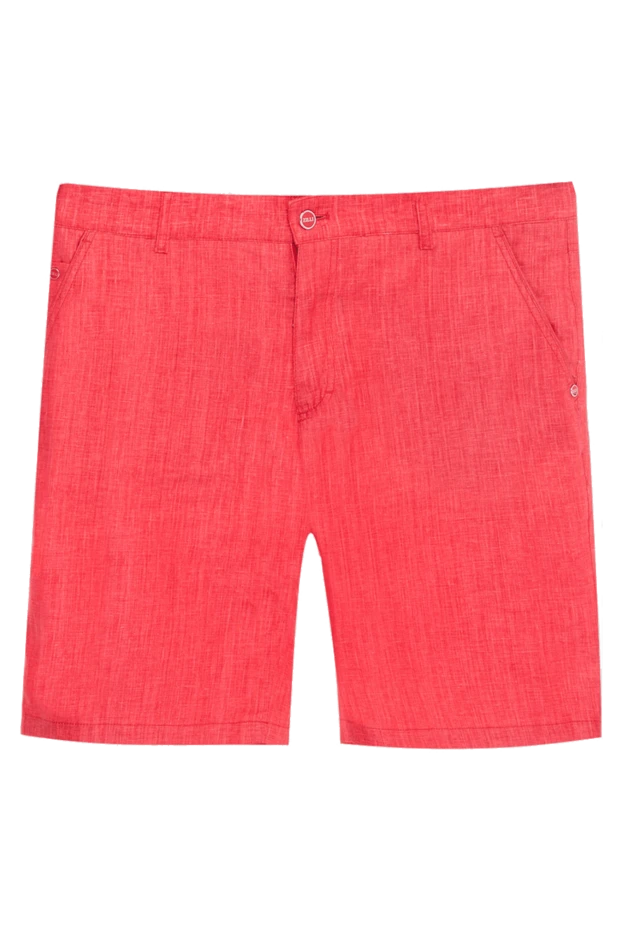 Zilli чоловічі шорти із льону червоні чоловічі купити фото з цінами 167274 - фото 1