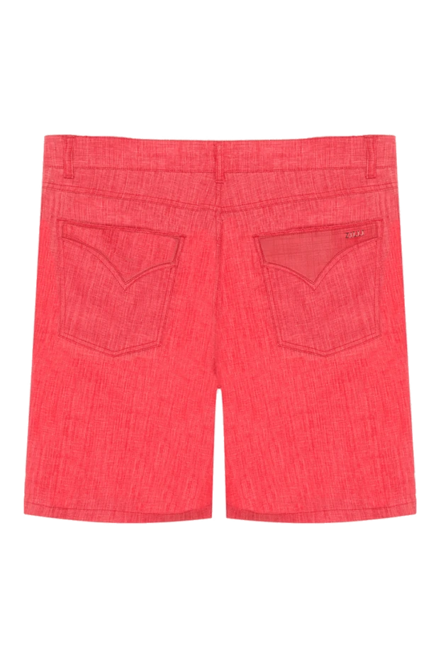 Zilli man red linen shorts for men 167274 - photo 2